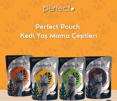 Perfect Premium Tahılsız Kuzu Etli Pouch Yaş Mama 85 gr (%100 Et)