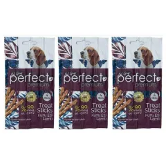Perfect Premium Kuzu Etli Köpek Ödül Çubuğu 20 gr (3'lü Gönderim)