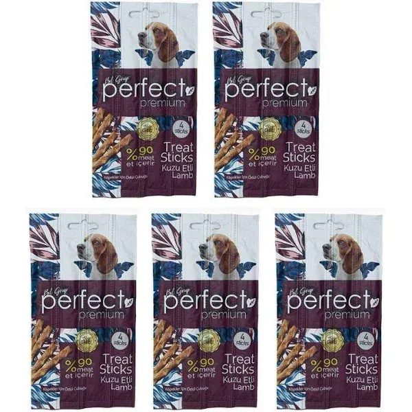 Perfect Premium Kuzu Etli Köpek Ödül Çubuğu 20 gr (5'li Gönderim)