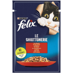 Felix Jöleli Kedi Maması 85 Gr. Pouch (Sığır Etli)