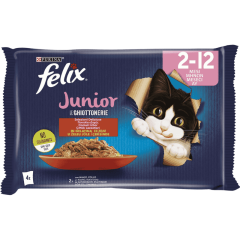 Felix 4'lü Yavru Kedi Maması 4x85 Gr. Pouch