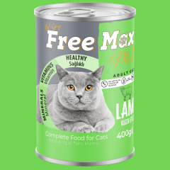 Free Max Kuzu Etli Kedi Konservesi 400 Gr.