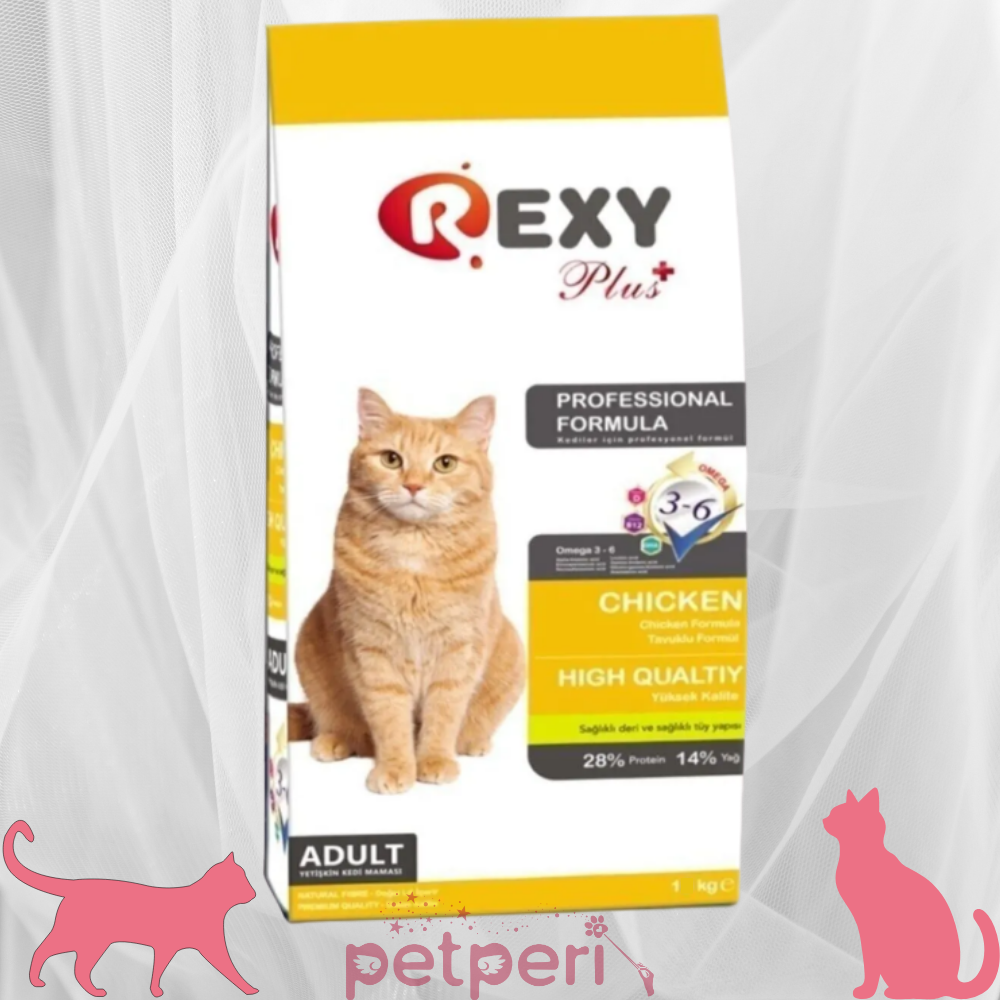 Rexy 1 Kg Tavuklu Kedi Maması