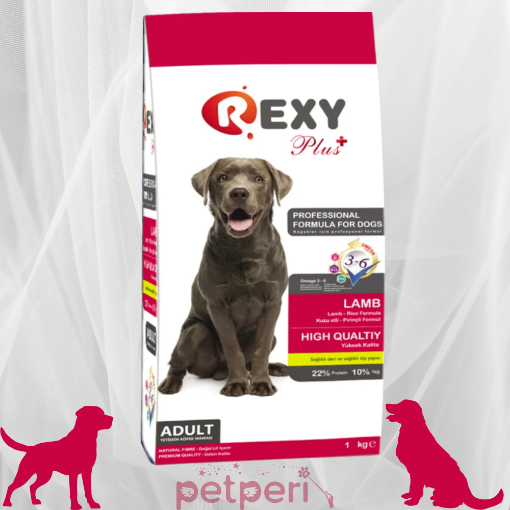 Rexy 1 Kg Kuzu Etli Köpek Maması