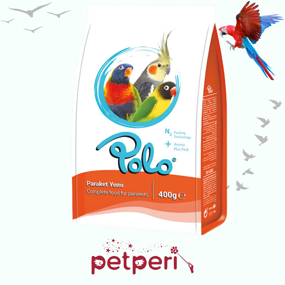 Polo Paraket (Sultan Papağanı) Yemi 400 Gr.