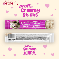 Proff Creamy Ödül Maması Somonlu & Ton Balıklı